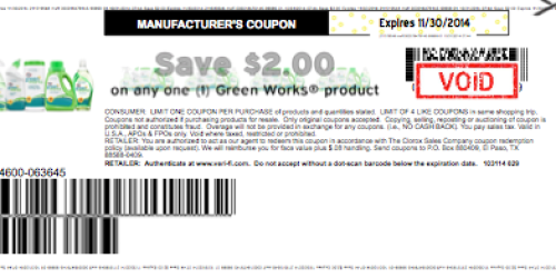 *HOT* $2/1 ANY Green Works Product Coupon + $1 Snap App Offer = Better Than Free Dish Soap at Target