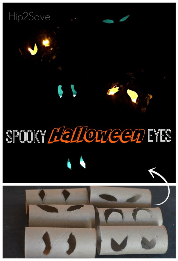 Spooky Halloween Eyes Craft Hip2Save