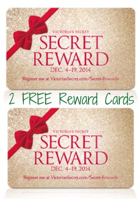 2 FREE Reward Cards