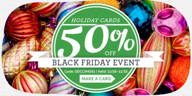 Cardstore.com: 50% Off All Holiday Cards = Personalized Cards Only $1.18 Delivered