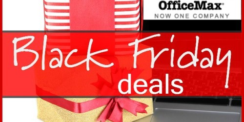 Office Depot/Office Max: 2014 Black Friday Deals