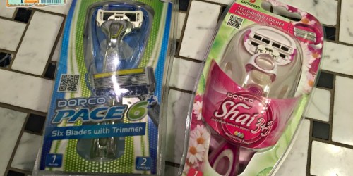 Dorco USA: $10 Off November Frugal Dude or Gal Pack = 1-Year Supply of Razors $25 Shipped (I ♥ Mine!)