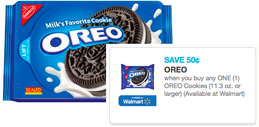 Rare $0.50/1 OREO Cookies Coupon