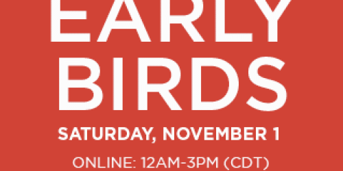 Kohl’s: Early Bird Specials (Until 3PM) + Extra Savings