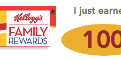 Kellogg’s Family Rewards: Earn 100 More Points