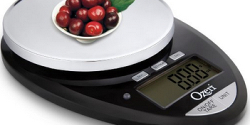 Amazon: Highly Rated Ozeri Pro II Digital Kitchen Scale w/Timer Only $11.25 (Regularly $25!)