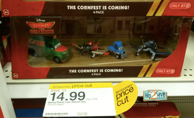 Target: *HOT* Planes Fire & Rescue Vehicles 4-Pack Set Only $7.49