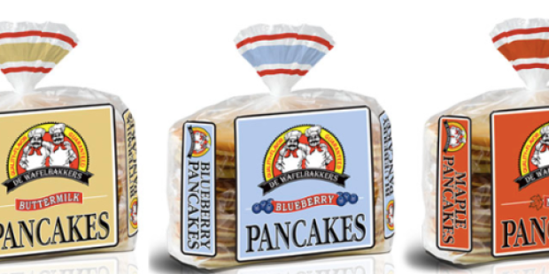 New $1/1 De Wafelbakkers Bag of Frozen Pancakes Coupon + Walmart Scenario & More