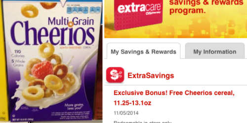 CVS: Possible FREE Box of Cheerios Offer