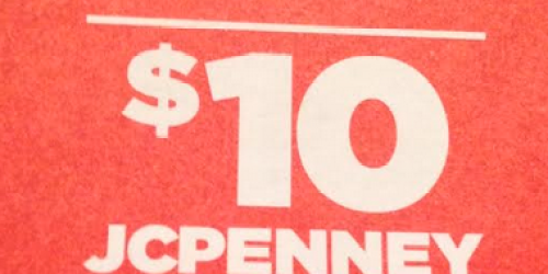 JCPenney: $10 Off $10 Purchase Coupon Valid November 3rd-11th (Check Your Mailbox)
