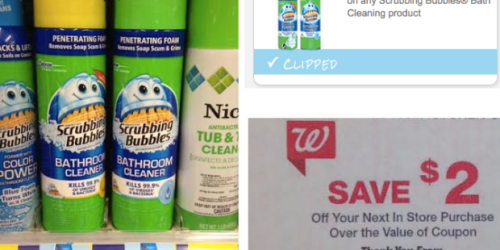 Walgreens: Awesome Deals on Scrubbing Bubbles Cleaners, Aveeno Products & Bic Razors