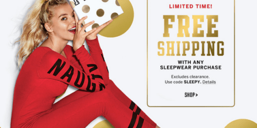 Victoria’s Secret: FREE Shipping with Pajama Purchase + 20% Off Single Clearance Item & More