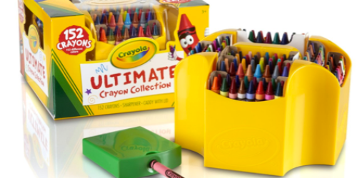 Amazon & Walmart: Crayola Ultimate Crayon Case 152-Crayons Only $10.49 (Reg. $14.99)