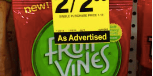 Rite Aid: 2 FREE Bags of Fruit Vines Cherry Candy