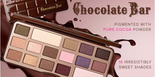 Today’s Hip Hip Holiday Giveaway Extravaganza Winners: 5 Readers Each Win Too Faced Cosmetics Chocolate Bar Eye Shadow Collection