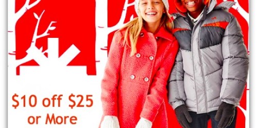 JCPenney: $10 Off $25 In-Store Purchase Coupon