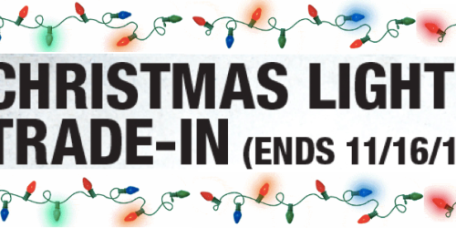 Home Depot: Christmas Light Trade-In (Thru 11/16)