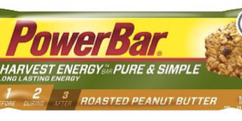 Amazon: 15 PowerBar Harvest Roasted Peanut Butter Energy Bars $9.79 (Only 65¢ Per Bar!)