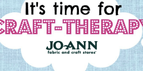 Jo-Ann Fabric & Craft Store: 60% Off One Regular-Priced Item Coupon (Valid Through Tomorrow Only)