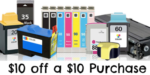 Comp&Save.com: *HOT* $10 Off a $10 Purchase (Just Pay Shipping) – Save BIG on Ink Cartridges