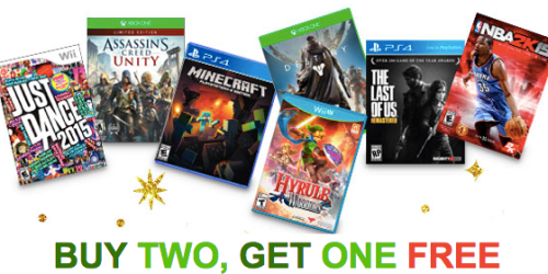 Target: Buy 2, Get 1 FREE – ALL Video Games, ALL Platforms (Thru 11/15) + FREE Shipping on Any Order