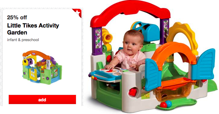 little tikes activity garden target