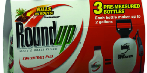 Amazon: 3-Pack Round-Up Weed & Grass Killer Concentrate Plus Only $6.32 (Reg. $22.99!)