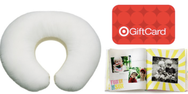 Target.com: Boppy Bare Naked Nursing Pillow, $5 Target Gift Card AND 20-Page Shutterfly Book Voucher Only $29.99 Shipped