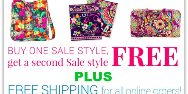 Vera Bradley: *HOT* FREE Shipping + Buy 1 Sale Item Get 1 FREE = Good Deals on Handbags, Baby Items