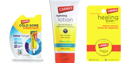 FOUR Reset Carmex Product Coupons = Lip Balm ONLY 45¢ at Walgreens During Black Friday