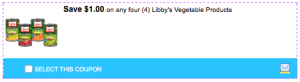 New $1/4 Libby's Vegetable Products Coupon = *HOT* Dollar General Price Match Deal + More