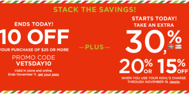 Kohl’s Cardholders: 30% Off Purchase + $10 Off $25 = K-Cups Only 30¢ (or 37¢ for Non-Cardholders!)