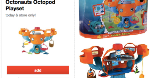 Target Cartwheel: 50% Off Octonauts Octopod Playset Today Only = Only $13.25