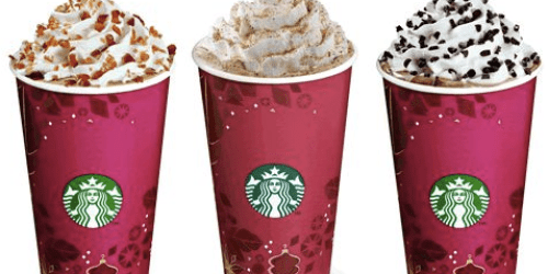 Starbucks: Buy 1 Holiday Beverage & Get 1 FREE – From 2pm-5pm (Starts Tomorrow!)