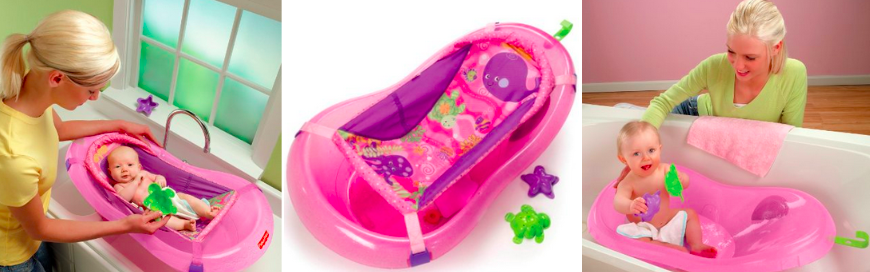fisher price pink sparkles tub