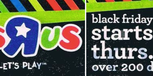 ToysRUs Black Friday Ad Scan Has Been Leaked…