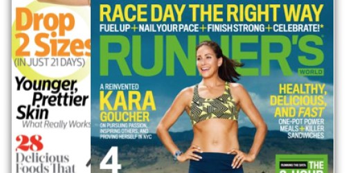 1-Year Shape AND Runner’s World Magazine Subscriptions Only $8.99 (= Just 37¢ Per Issue!)