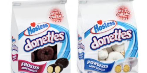 Rare $1/2 Hostess Multi-pack Cake or Bagged Donettes Coupon