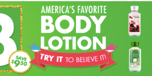 Bath & Body Works: *HOT* ALL Signature Collection Body Lotions Only $3 (Or Less) – In-Store & Online