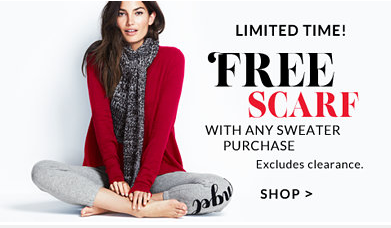 Victoria's Secret: Sweater, Scarf, 2 Fragrance Samples, 2 Secret Reward ...