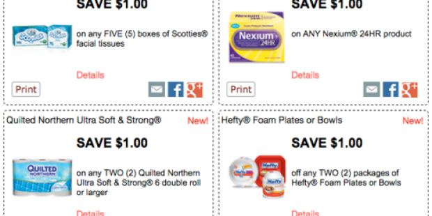 Red Plum: 10 New Printable Coupons (Save on Scotties, Quilted Northern, Aquafresh & More!)