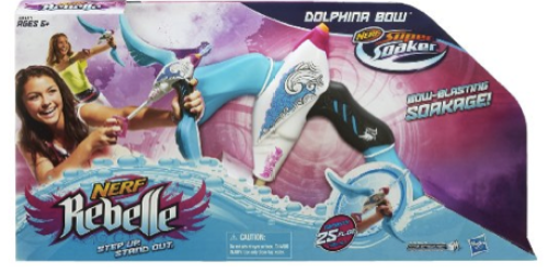 Amazon: Nerf Rebelle Dolphina Bow Blaster Only $4.98 – Ships With $25 Order (Lowest Price Around!)