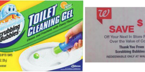 Walgreens: Better than Free Scrubbing Bubbles Toilet Cleaning Gel (After Points, RR & Cash Back)