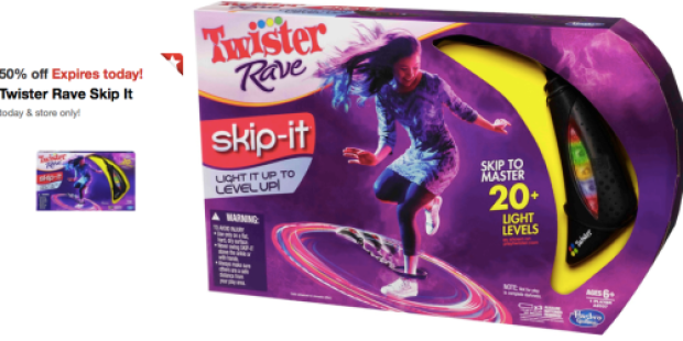 Target: 50% Off Twister Rave Skip-It Cartwheel Offer (Valid Today Only!) = As Low As Only $7