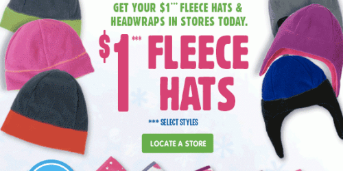 The Children’s Place: Fleece Hats & Headwraps Only 80¢ (Through Today, 11/16, In-Store Only!)