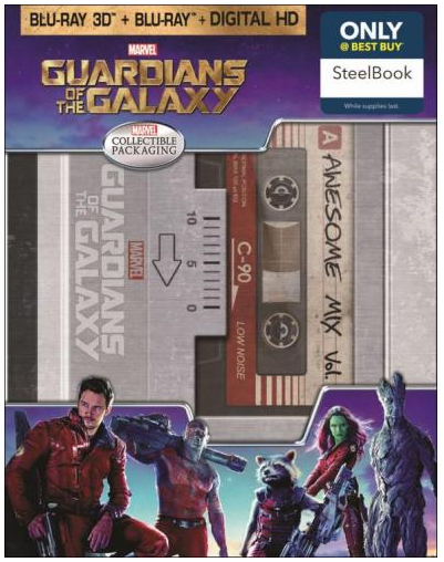 Bestbuy Com Pre Order Guardians Of The Galaxy Steelbook 3d Blu