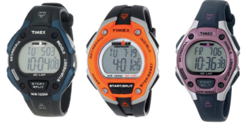 Amazon: Men’s and Women’s Timex Ironman Watch ONLY $15.10 – $15.96 (Regularly $49.95)