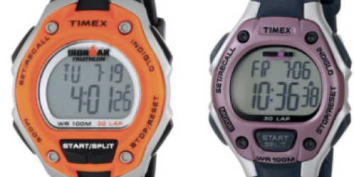 Amazon: Men’s & Women’s Timex Ironman Watches ONLY $15.10 – $15.96 (Regularly $49.95)
