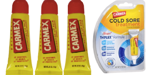 New Carmex Coupons = Carmex Original Lip Balm Only 45¢ Each at Walgreens (From 11/27-11/29 Only)