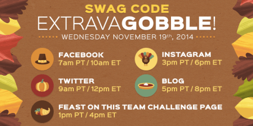 Swagbucks Thanksgiving Swag Code Extravaganza: Earn Up to 35 Swag Bucks (Today Only)